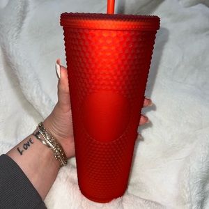 Studded matte Starbucks tumbler